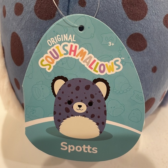 NWT 8” Spotts The Navy Blue Cheetah Squishmallow - Picture 3 of 4
